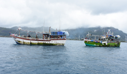 Two Sri Lankan flagged vessels intercepted on suspicion of illegal fishing