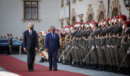 President Wavel Ramkalawan on working visit to Austria