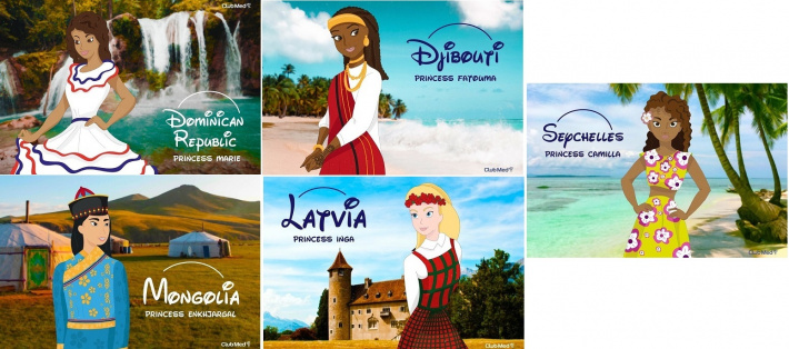 Underrepresented Disney Princesses from around the world     Camilla, the Seychellois Princess