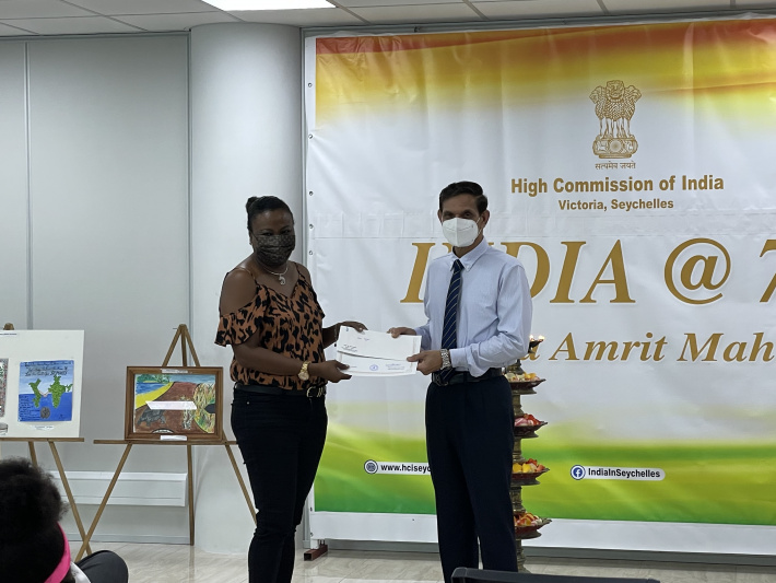 Exhibition of paintings under ongoing ‘India@75 – Azadi ka Amrit Mahotsav’ celebrations