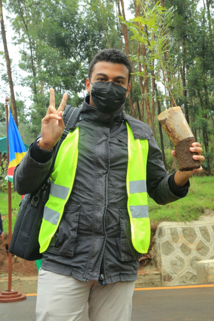 Yannick Memee represents Seychelles at youth summit in Ethiopia