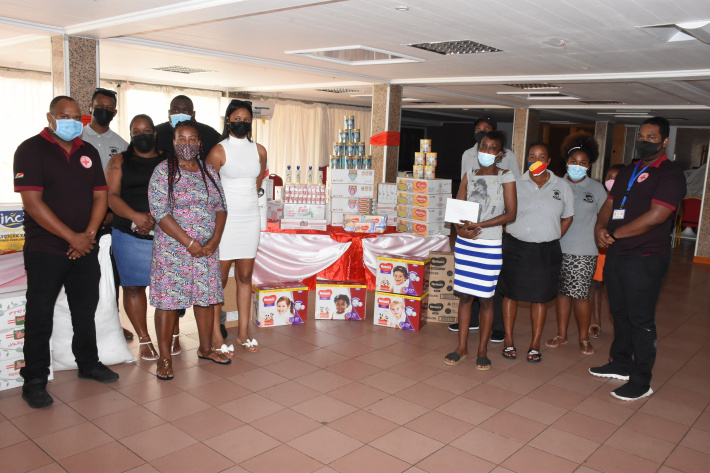 Marpol security firm donates to Red Cross Society of Seychelles