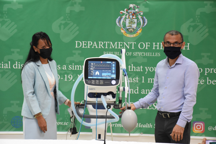    Health Care Agency gets new medical ventilator kit from the TDB