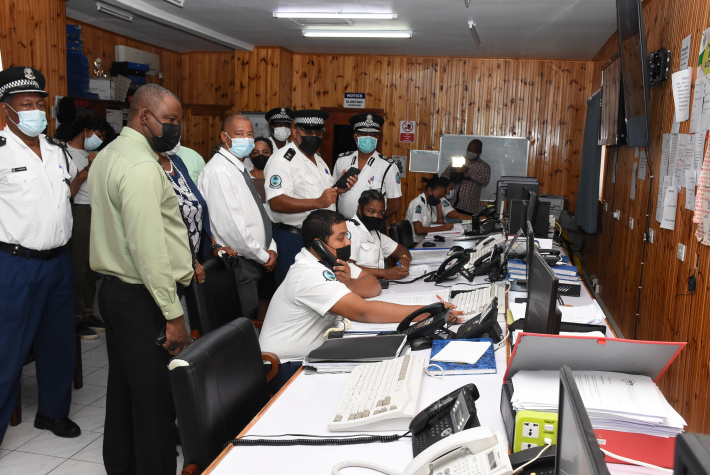 National Assembly’s defence committee visits Central Police Station   