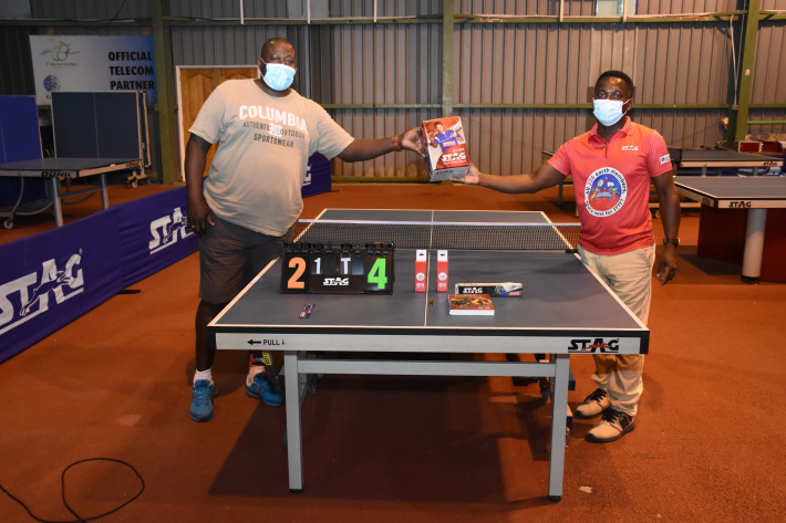 Table tennis  President’s Village receives new equipment from STTA