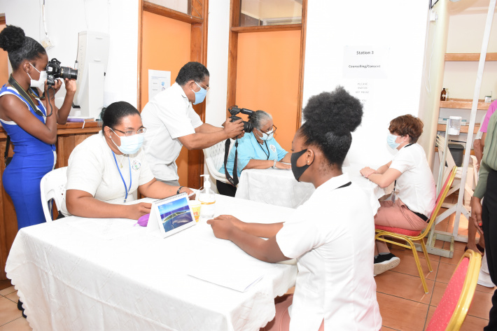 First doses of the Pfizer vaccine administered   