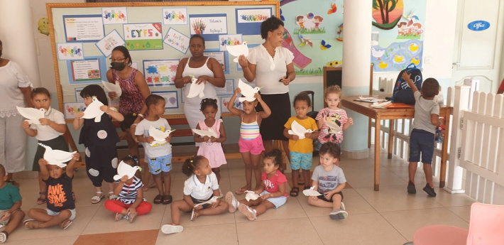 Trotters Stop Pre & Primary School celebrates International Peace Day