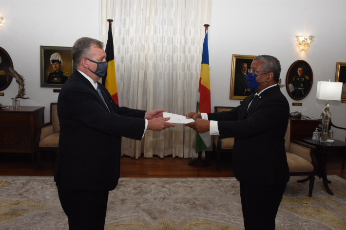 New Belgian ambassador presents credentials