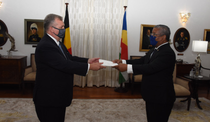 New Belgian ambassador presents credentials