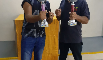 Darts: National doubles competition  Nichol Esparon and Bernard Berlouis duo winners