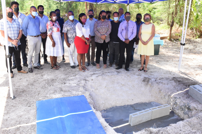 Foundation stone laid for Ile Aurore transit home project