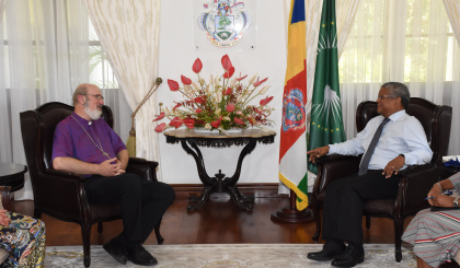 WEA secretary general calls on President Ramkalawan