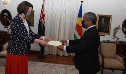 New Australian HC to Seychelles accredited