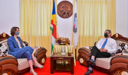 Newly accredited HC of Australia to Seychelles calls on National Assembly Speaker