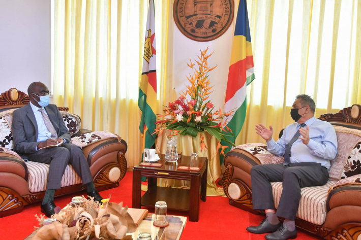 Zimbabwean ambassador pays courtesy call on Speaker of the National Assembly