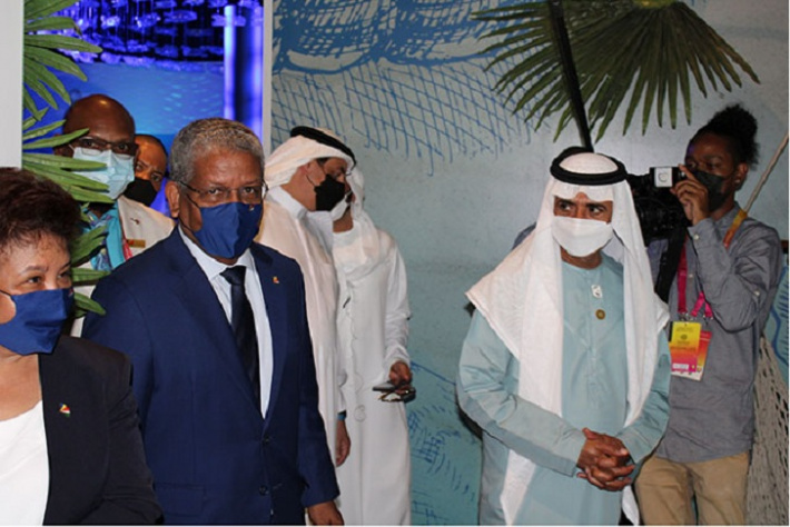 President Ramkalawan holds bilateral talks in the margins of Dubai Expo 2020