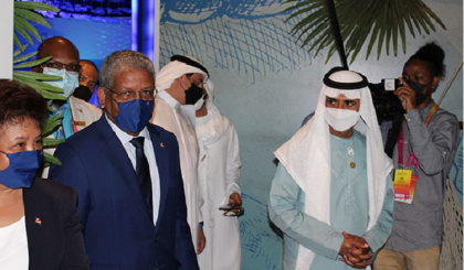 President Ramkalawan holds bilateral talks in the margins of Dubai Expo 2020