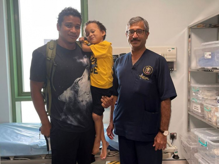 Four-year-old Seychellois boy’s kidney saved by UAE doctors after complex surgery