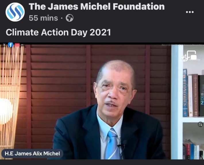 ‘Climate action, a battle we must win,’ former President Michel tells students
