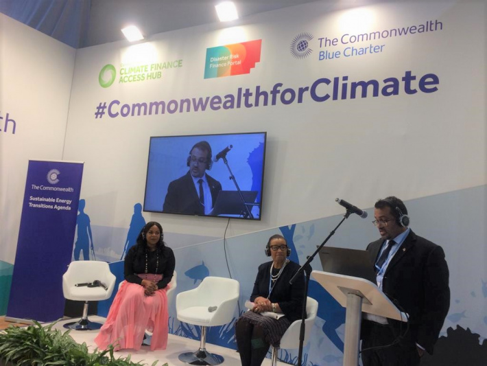 Minister Hassan attends several COP26 side events on Finance Day