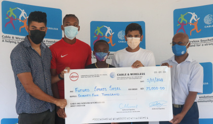 Cable & Wireless Seychelles supports Futuro Sports Sesel, Neo Volleyball Club   