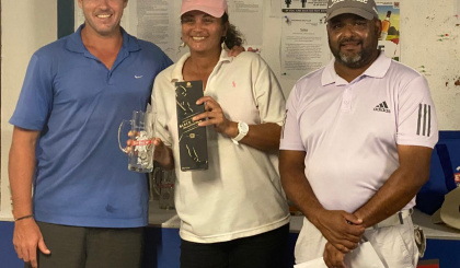 Golf - Edwin Palmer and Peggy Pragassen pair winners