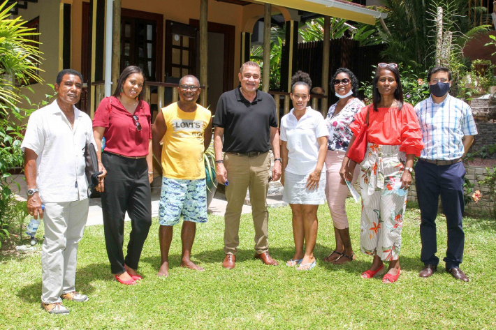 Tourists flock back to laid-back La Digue