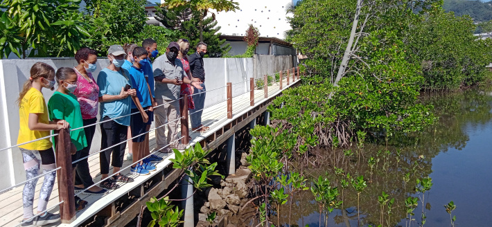 ISSMangroveProjectNovember23202I     ISS gets new boardwalk for better access to mangrove forest