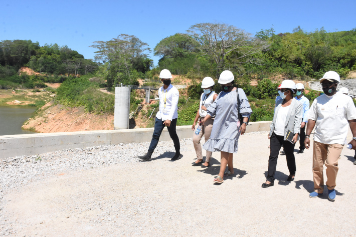    Extension works on La Gogue dam     AfDB satisfied  with progress     By Roland Duval   