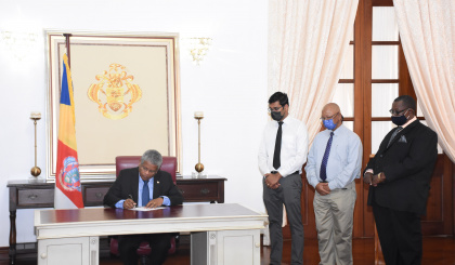 President assents to infrastructure agency legislation