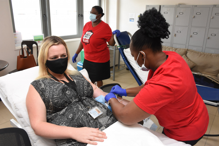 ISS organises first blood drive