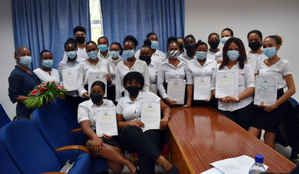 Seychelles Nurses and Midwives Council welcomes new registered nurses and midwives