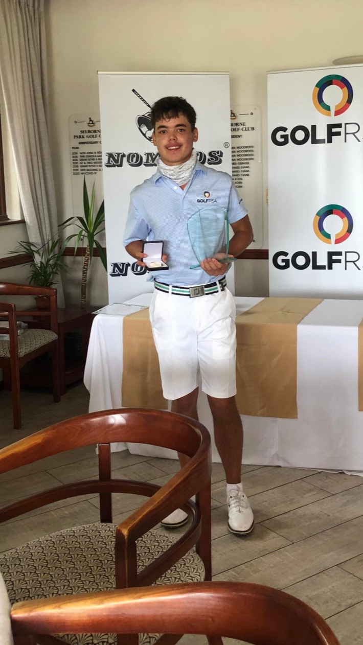 Golf     Jaden Deltel wins U19 Pawpa Sewgolum Cup