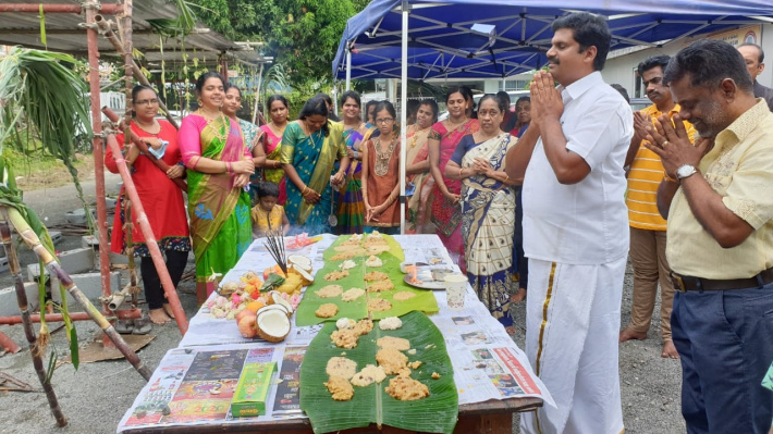 Hindu community celebrate ‘Pongal’