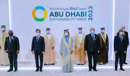 President Ramkalawan attends opening ceremony of Abu Dhabi Sustainability Week Summit 2022