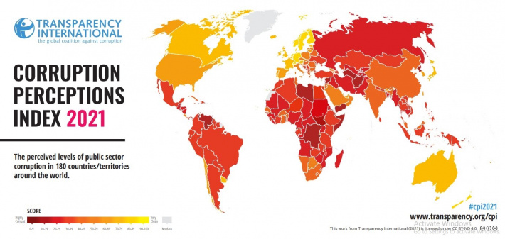 Corruption Perceptions Index     Seychelles top in Africa  in fight against corruption   