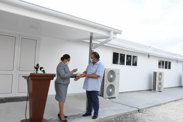 Handover of Perseverance Field Hospital