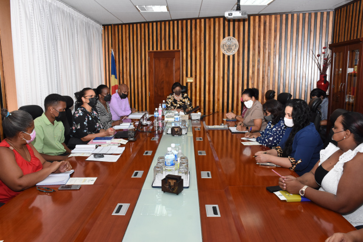 Minister Francourt meets with local private employment agencies   