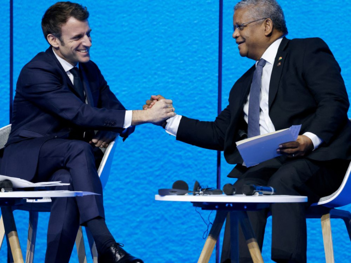 Président Ramkalawan participe aux débats du « One Ocean Summit »