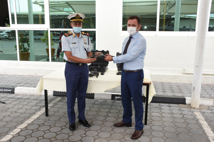 SCG receives UK funded specialist drones