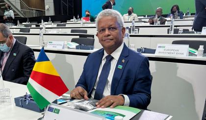 Seychelles President calls for stronger EU-Africa partnership in fight against climate change