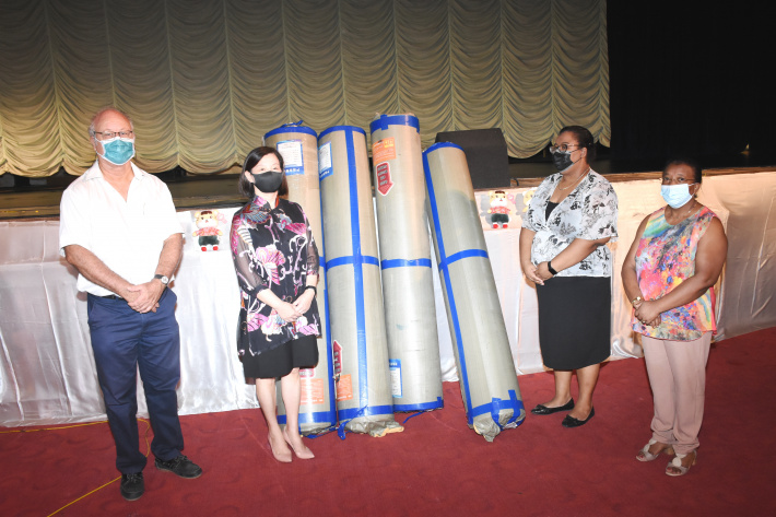 Culture - Chinese embassy donates dance mats