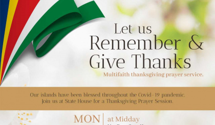 All invited to take part in today’s multifaith thanksgiving prayer service