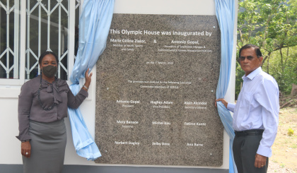 Seychelles gets first Olympic house