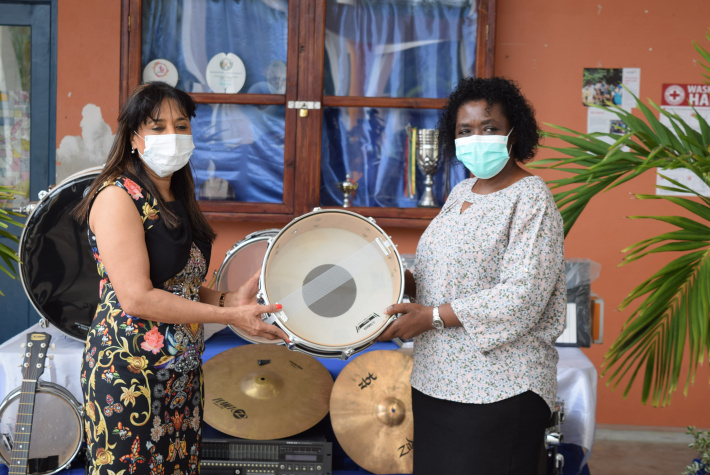 Musical education at Perseverance secondary gets big boost