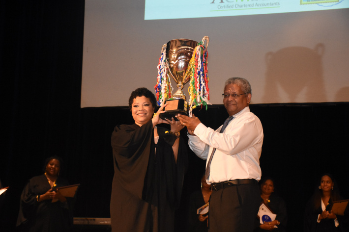 SBSA Graduation Ceremony  Phillipa Servina  wins prestigious President’s Cup