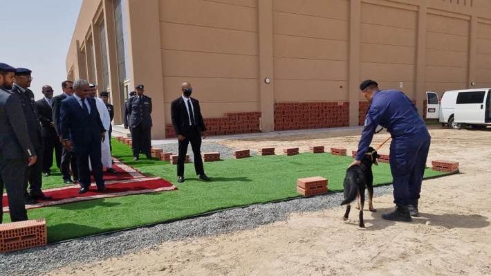 President visits group of Seychellois officers undergoing dog handler training in Abu Dhabi