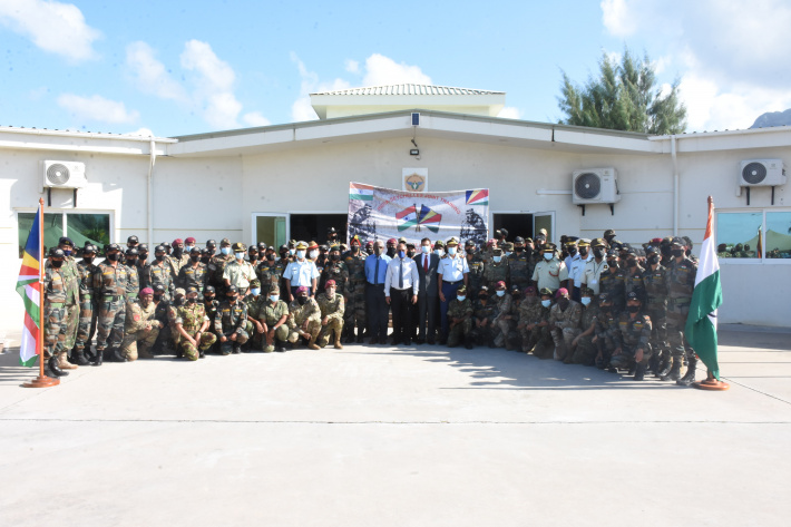 Joint Military Exercise between the Indian Army and Seychelles Defence Forces