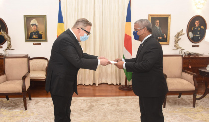 New Finnish Ambassador to Seychelles accredited