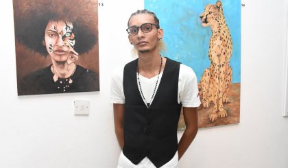 Art     Graeme Pool holds first solo exhibition   